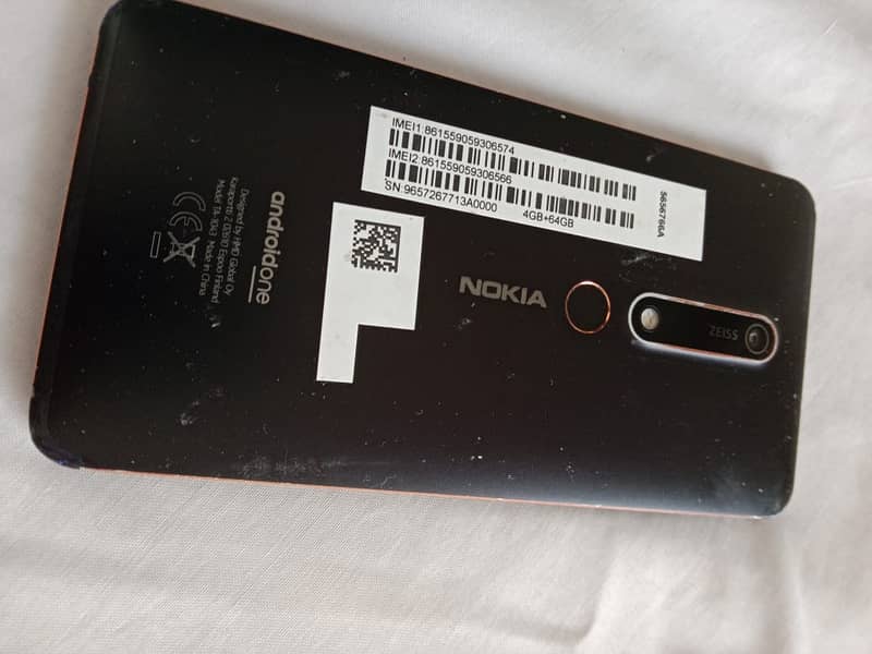 Nokia 6.1 plus 3/32 PTA approved Android 10 updated 4