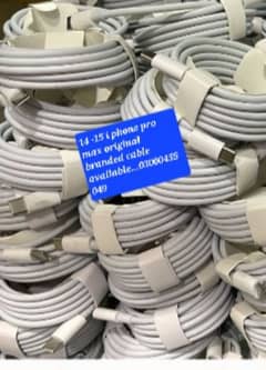 15 pro max i phone branded original cable