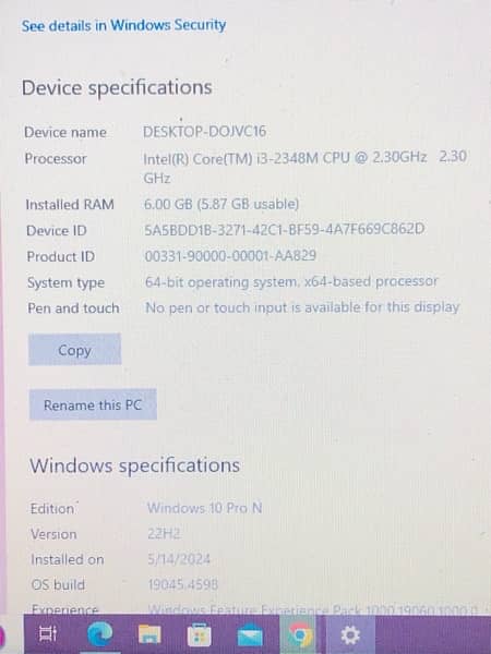 Dell Vestro 2420 i3 2nd generation 6GB/320GB 0