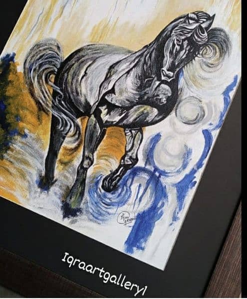 handMade Horse Painting 1