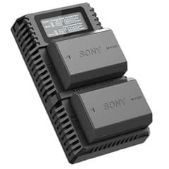Camera Dual Batteries Charger