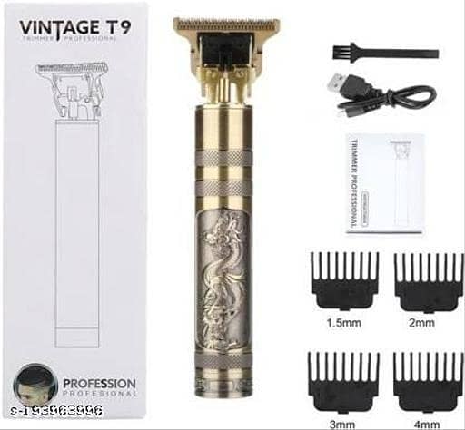 T9 Electric Hair Clipper - Professional Rechargeable Hair Cutting 0