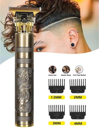 High Quality T9 Electric Hair Trimmer Metal Body