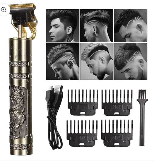 T9 Electric Hair Clipper - Professional Rechargeable Hair Cutting 7