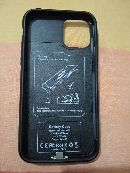 Battery case for iPhone 11 Pro 3500mAh 1