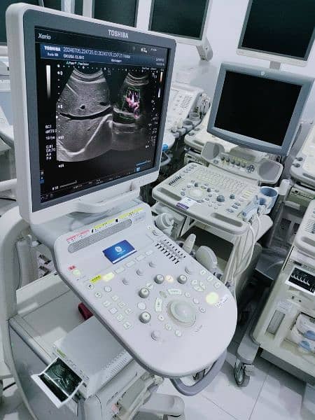 Ultrasound Machines Japani Toshiba , GE , Aloka , Philips and Hitachi 10