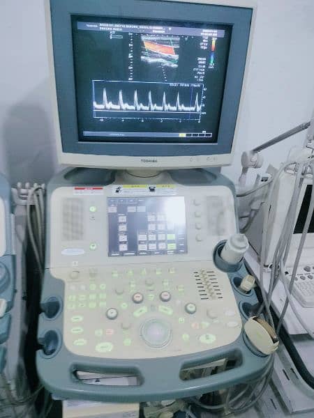 Ultrasound Machines Japani Toshiba , GE , Aloka , Philips and Hitachi 15