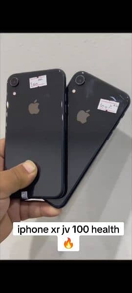 iPhone xr 128 gb 100 health 0