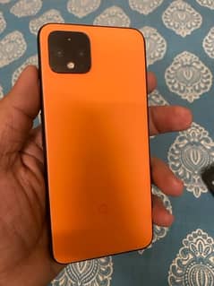 google pixel 4 orange colour 64gb