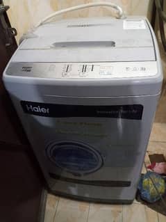 Haier one touch automatic washing machine