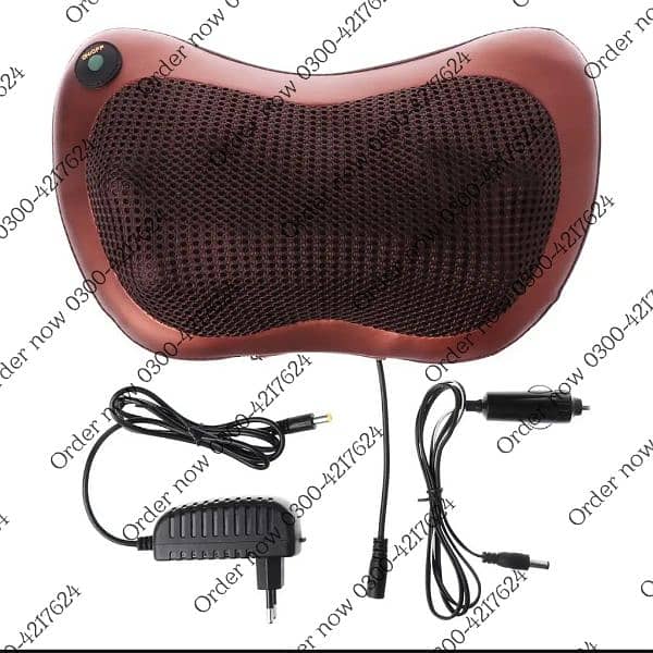 Electric Car Neck Massager Machine with Heating Function | Back 1