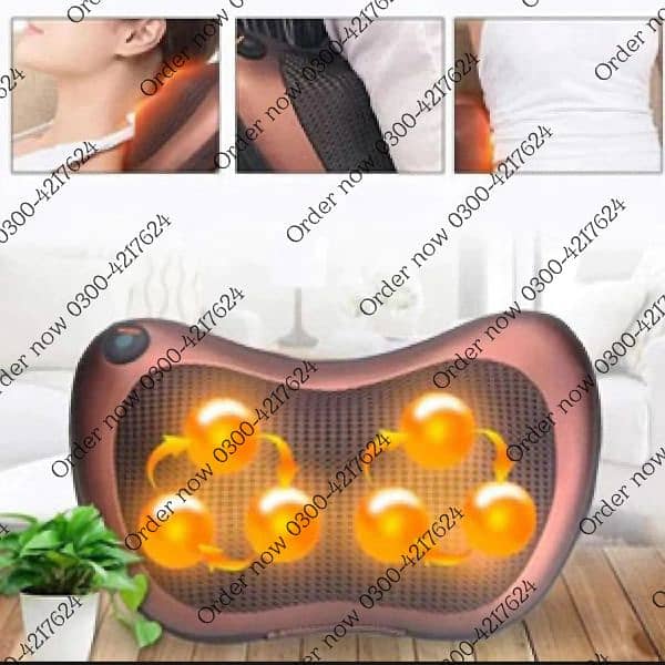 Electric Car Neck Massager Machine with Heating Function | Back 4