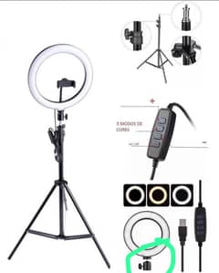 Ring light with stand,  Ring light for photography . 0