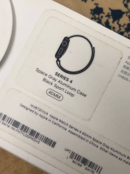 Apple watch series 4, 40mm 9/10 5