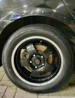 Honda reborn 16” rim tyre new