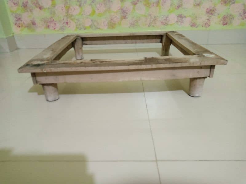 24 inch wooden fridge stand 0