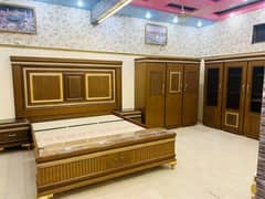new 4 pice bed ghar k furniture ke repairing karte Hain 03218929629