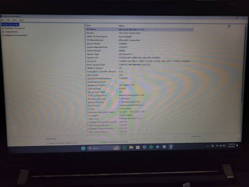 Lenovo v510 core i7 7th gen notebook 8