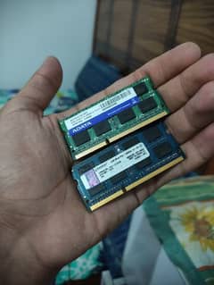 DDR3 (4-4) GB Rams