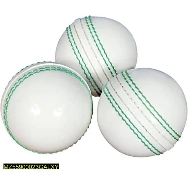 Pack up 3 cricket Rubber Soft Practice Balls 1