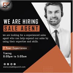 Need Experience sales agent for digitizing sales