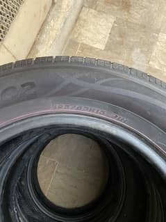 Tyre Hankook optimo me02  195/65R15  Slightly used