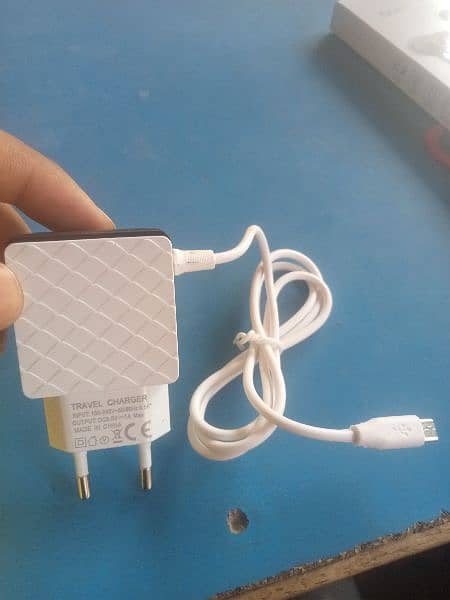 Travel Charger 100-240V~50/60Hz 0.5A  Output DC5.0V=1A Max 2