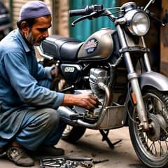 bike mechanic k zarort hai