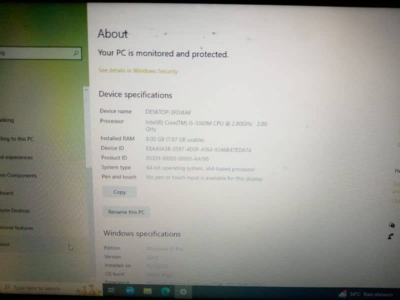 HP EliteBook condition 10/9 3