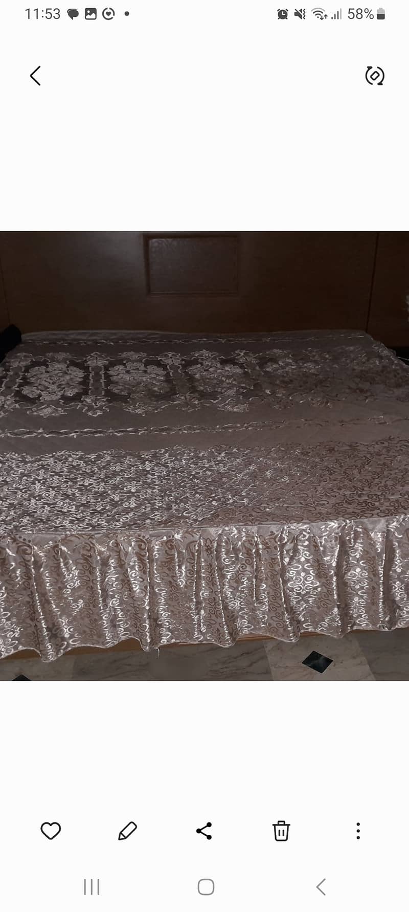 Bridal bedsheet 2