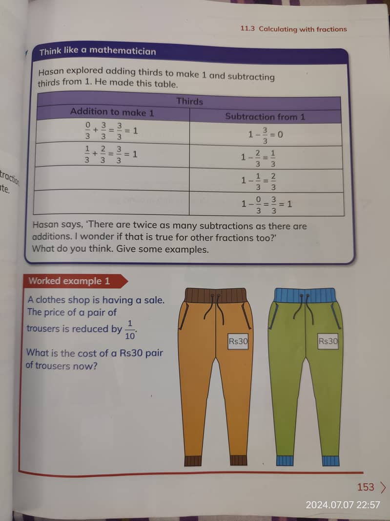 Cambridge Mathematics Learner Book 3 Pakistan edition - LGS 1