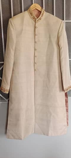 Groom sherwani for sale in new condition