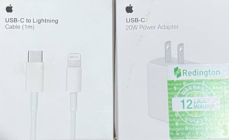 iPhone 20 watt charger and cable 1