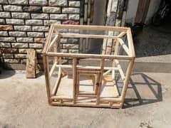 wood cage