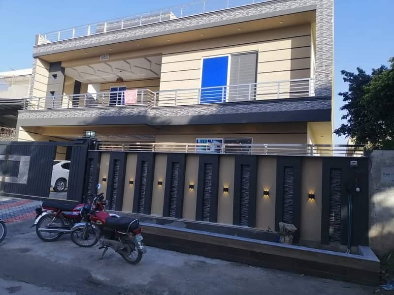 Beautiful Brand New 1 Kanal Double Storey House For Sale In Airport Housing Society Rawalpindi 1