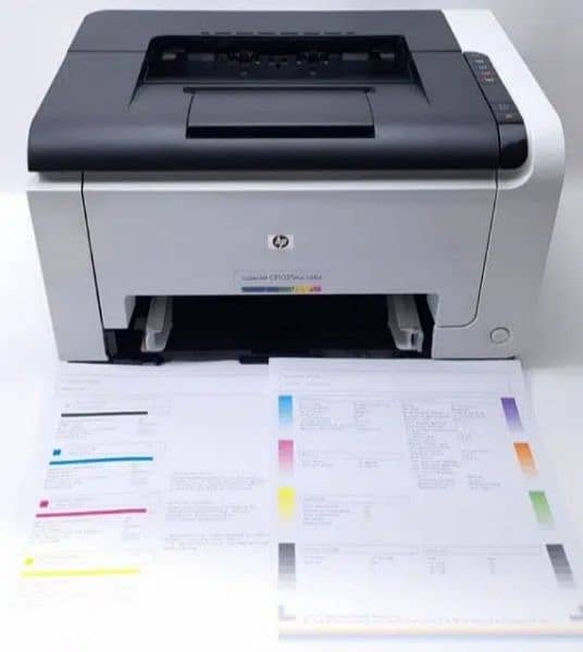 HP Colour Laserjet CP 1025nw WiFi Supported Through Mobile Printing 2