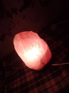 pink salt lamp