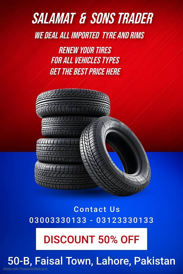 New Tyres Alloy Rim For Sale 0