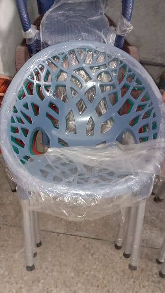 Tree chair or Garden chair ( پیور پلاسٹک نیإ ڈیزاٸن گارڈن کرسی)(32% ) 5
