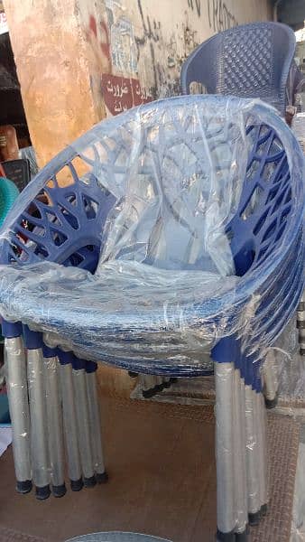 Tree chair or Garden chair ( پیور پلاسٹک نیإ ڈیزاٸن گارڈن کرسی)(32% ) 7