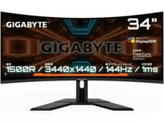 Gigabyte G34WQC  Curved Gaming Monitor
"