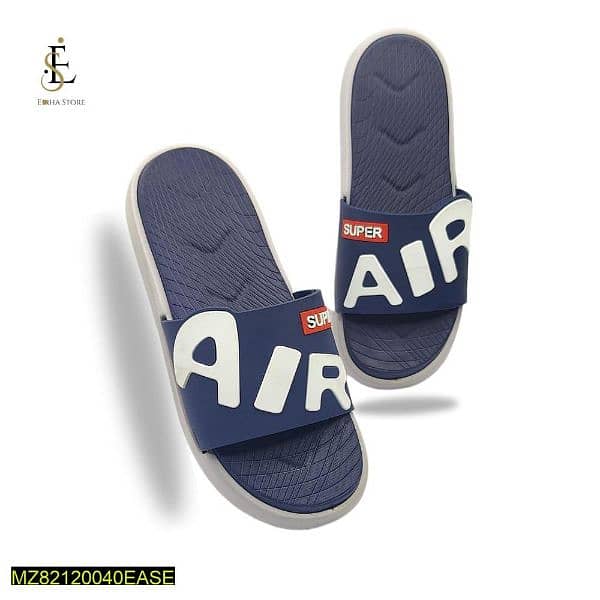 men,s super air medicated double sole flifoflop_blue 0