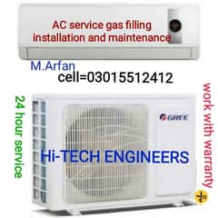 Ac installation ac maintenance ac gas filling ac service