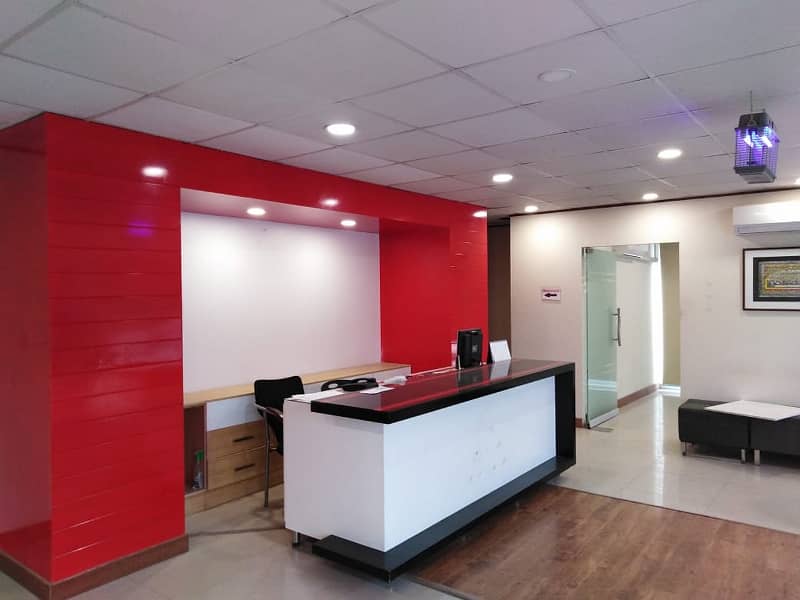 E-11 Fully Furnished 3500 Square Feet Commercial Space For Offices On Rent Situated At Prime Location 5