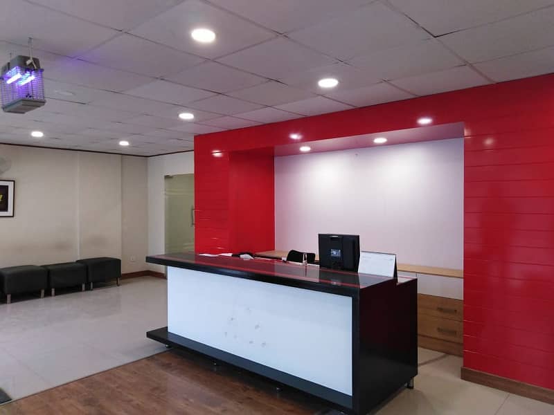 E-11 Fully Furnished 3500 Square Feet Commercial Space For Offices On Rent Situated At Prime Location 9