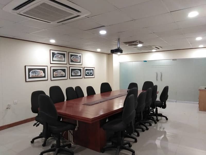 E-11 Fully Furnished 3500 Square Feet Commercial Space For Offices On Rent Situated At Prime Location 14