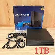 PS4 PRO 1TB ( 7216B ) BOX Latest Model Like As BranD New