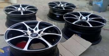 15 inch 5 Nuts Alloy Rims