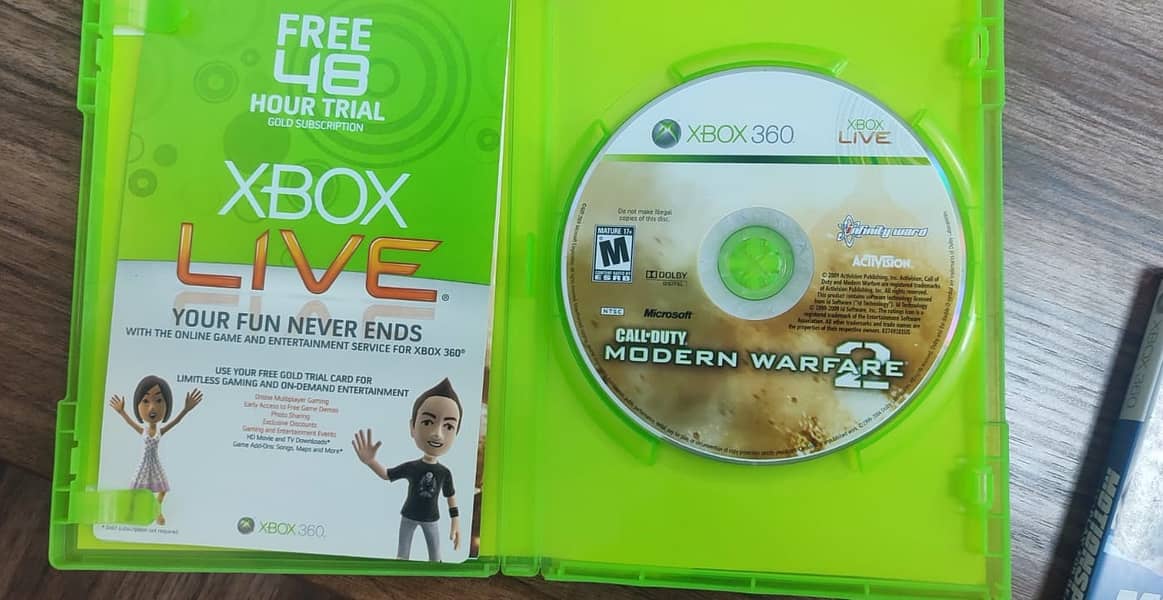 4 (Four) Xbox 360 Original Games for Sale 1