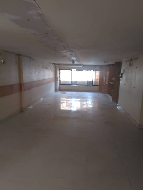 Mezzanine Floor With Front Entrance On Main 24th Commercial DOUBLE ROAD Near Kh E Ittehad 5